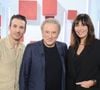 Tous les invités de l’émission ont un point commun : ils ont été sociétaires des “Grosses Têtes” sur RTL.

 Jeremy Ferrari, Michel Drucker et Karina Marimon lors de l'enregistrement de l'émission "Vivement dimanche" au studio Rive Gauche, présentée par M.Drucker avec une diffusion sur France 3 le 8 mars 2026, à Paris, France, le 25 février 2026. © Guillaume Gaffiot/Bestimage