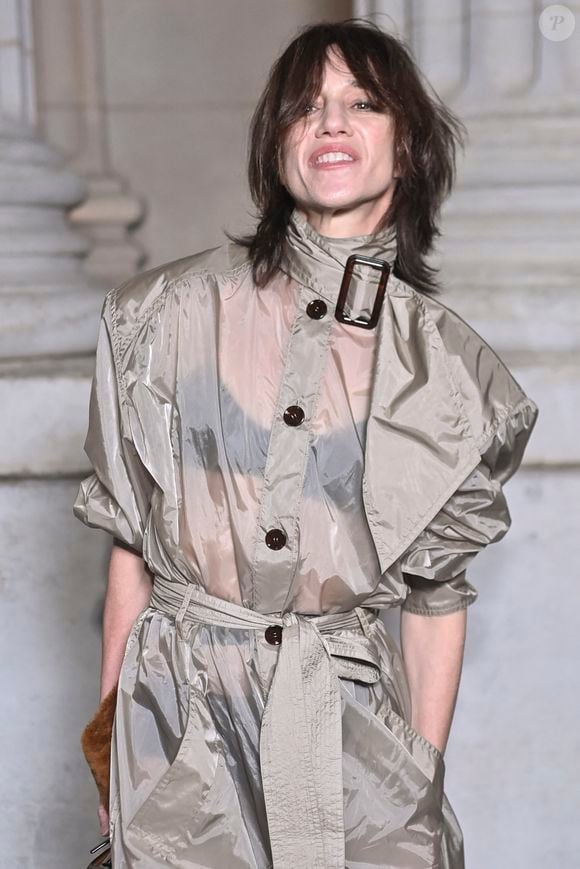 Charlotte Gainsbourg - Photocall du Défilé de mode Saint Laurent Collection Homme Printemps-Été 2026 dans le cadre de la Fashion Week de Paris, France, le 27 janvier 2026.
 
© Olivier Borde / Bestimage