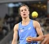 “Oui. Après, je pense que c’est une morphologie de base”, analyse-t-elle
Loïs Boisson lors des internationaux de France de Tennis de Roland Garros. © Chryslene Caillaud/PsnewZ/Bestimage