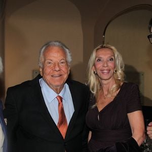 Jean-Daniel Lorieux, Massimo Gargia, Sylvie Elias, Antonin Verhamme -  31ème Gala de l’Espoir donné au profit de la recherche contre le cancer au théâtre des Champs-Elysée à Paris le 14 octobre 2025. © Philippe Baldini/Bestimage