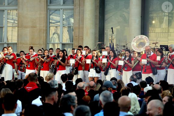 Ambiance - Réception de la France Music Week au Palais de l'Elysée dans le cadre de la Fête de la Musique à Paris le 20 Juin 2025. © Dominique Jacovides/Bestimage