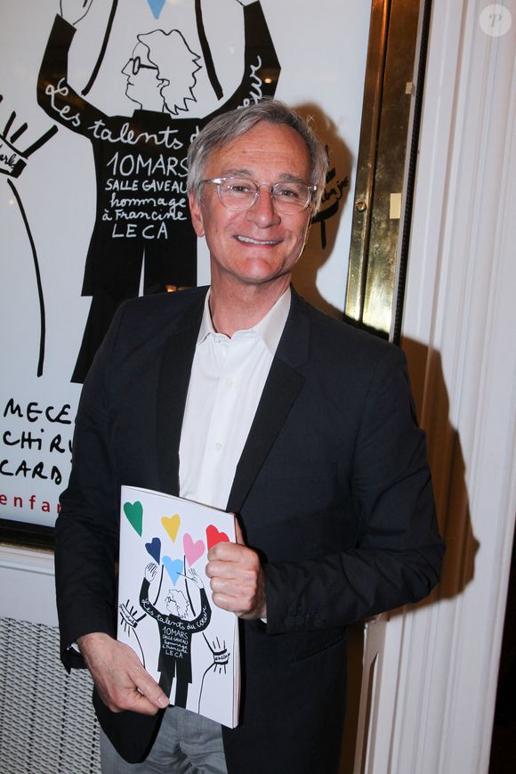 Laurent Petitguillaume à la soirée "Les talents du coeur" pour Mécénat Chirurgie cardiaque à la salle Gaveau à Paris le 10 mars 2025.

© Philippe Baldini / Bestimage
