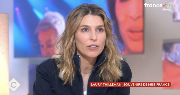 Laury Thilleman dans "C à Vous" France 5 13 mars 2026