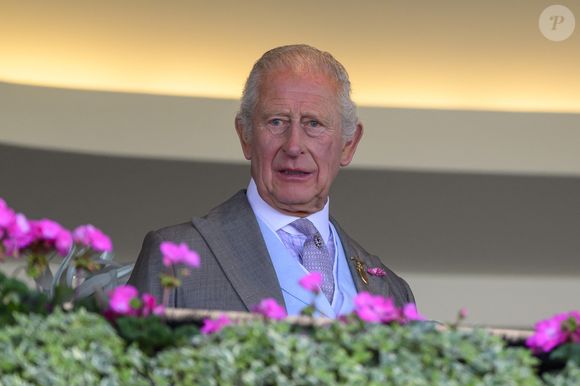 Charles III au Royal Ascot, dans le Berkshire, en Angleterre, le 17 juin 2025. © Cover Images via ZUMA Press
