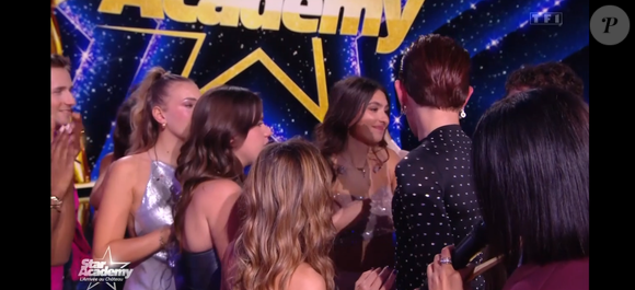 Ema a pris la décision de quitter la "Star Academy" lors du dernier prime sur TF1 le 14 novembre 2025. Capture d'écran TF1