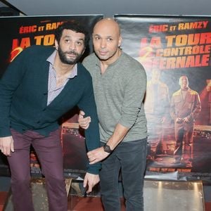 Ramzy Bedia, Eric Judor - Avant-première du film "La Tour 2 contrôle infernale" au cinéma UGC Les Halles à Paris, le 1er février 2016. © CVS/Bestimage