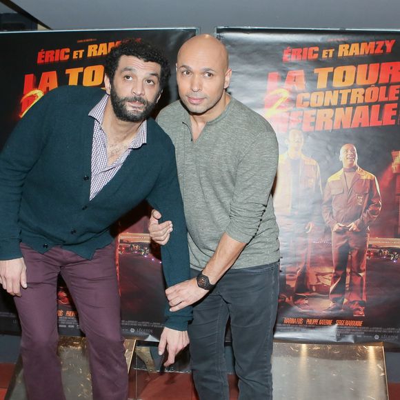 Ramzy Bedia, Eric Judor - Avant-première du film "La Tour 2 contrôle infernale" au cinéma UGC Les Halles à Paris, le 1er février 2016. © CVS/Bestimage