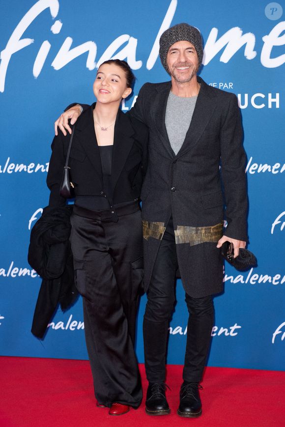 Nina Maurici et Calogero Maurici assistent à l'avant-première de Finalement au cinéma Grand Rex à Paris, France, le 30 octobre 2024. Photo par Aurore Marechal/ABACAPRESS.COM