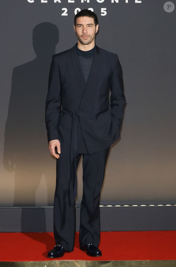 Tahar Rahim au photocall du dîner de la 50ème édition de la cérémonie des César au Fouquet's à Paris, France, le 28 février 2025. © Coadic Guirec/Bestimage