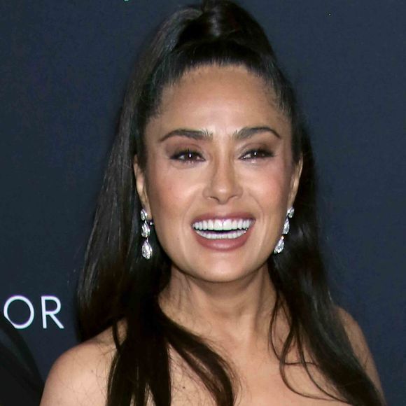 Salma Hayek au dîner Caring for Women de la Fondation Kering le 11 septembre 2025, New York © PPS/Bestimage