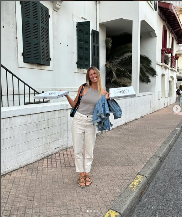 Et le sport, c'est décidément de famille, puisque sa fille Zoé a été 8ème mondiale et vice-championne d'Europe en 2019

Zoé Grouspiron, Instagram.