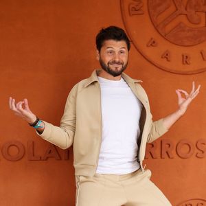 Christophe Beaugrand au village lors des Internationaux de France de Tennis de Roland Garros 2025, à Paris, France, le 2 Juin 2025. © Jacovides-Moreau/Bestimage