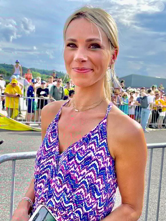 Marion Rousse - Les célébrités au village lors de la 15ème étape du Tour de France 2024 au Plateau de Beille, France, le 14 juillet 2024. © Fabien Faure/Bestimage