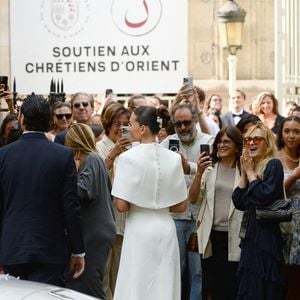 Les images montrent un couple complice et visiblement très heureux lors de ce jour important.

Arrivées au mariage civil de Thylane Blondeau et Benjamin Attal à la mairie du 16ème arrondissement de Paris le 29 juin 2026.
Agence / Bestimage