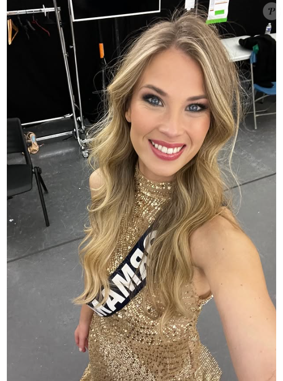 Il s'agit de Lucile Lecellier, Miss Bretagne 2024 qui est arrivée dans le top 15 à Miss France 2025.

Lucile Lecellier, Miss Bretagne 2024 et demi-finaliste de Miss France 2025, annonce être enceinte de son premier enfant.
