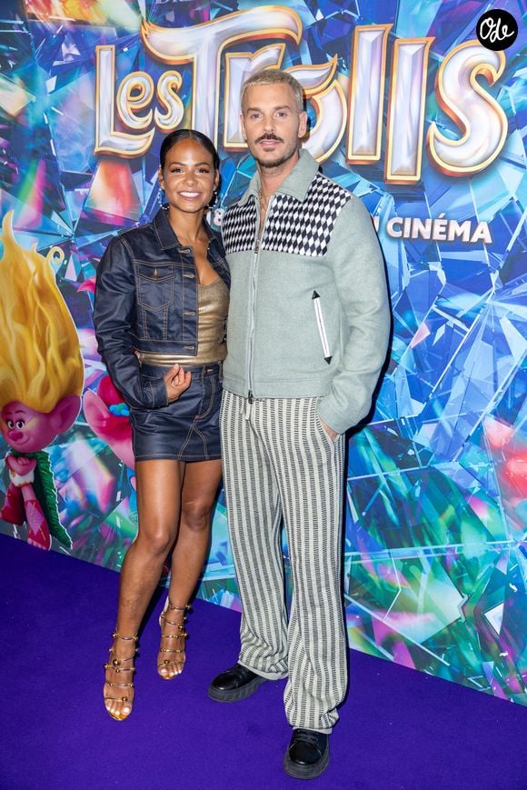 Christina Milian et son mari Matt Pokora (M.Pokora) - Avant-première du film "Les Trolls 3" au cinéma Gaumont Marignan à Paris. Le 11 octobre 2023
© Olivier Borde / Bestimage