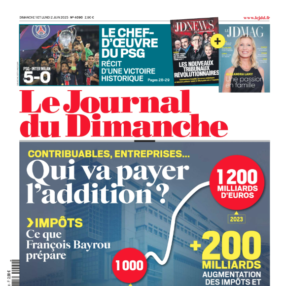 JDD du 1er juin 2025