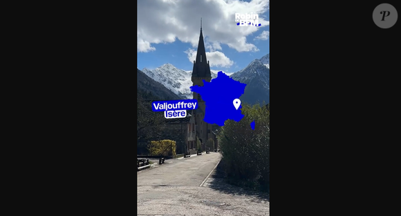 Robin, journaliste de BFMTV, en reportage dans le village qui a été le "pire village de France", Valjouffrey dans l'Isère.