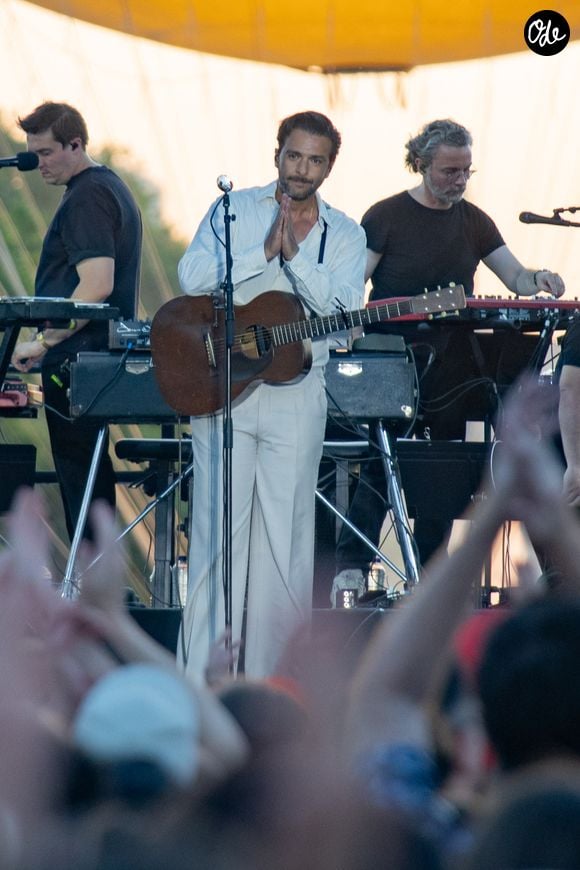 Yodelice (Maxime Nouchy, Maxim Nucci) - Soirée du "Grand Concert de la fête de la musique" au Jardin des Tuileries, autour de la vasque olympique, présentée par D. Bürki et M. Bouhafsi et retransmis en direct sur France 2 à Paris le 21 juin 2025. © Marc Ausset-Lacroix - Jack Tribeca - Christophe Clovis / Bestimage