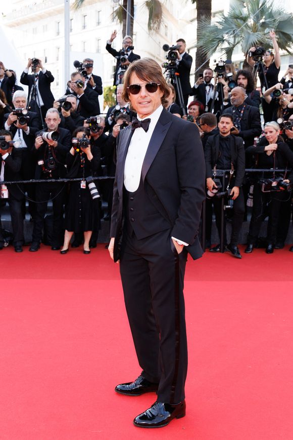 Tom Cruise - Montée des marches du film « Mission Impossible : The Final Reckoning » lors du 78ème Festival International du Film de Cannes, au Palais des Festivals à Cannes. © Jacovides-Moreau / Bestimage