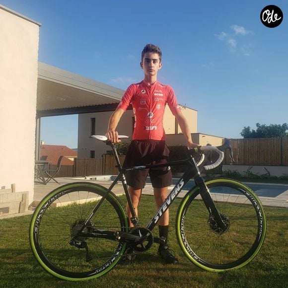 Paul Seixas, le nouvel espoir du cyclisme français dans ses jeunes années.