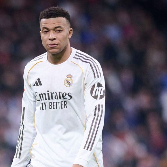 Le joueur du Real Madrid CF, Kylian Mbappé, déprimé lors d'un match de Liga. February 1, 2026 
Alterphotos / PsnewZ / Bestimage