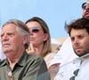 Patrice Duhamel et Benjamin Duhamel en tribunes lors des Internationaux de France de tennis de Roland Garros 2023, à Paris, France, le 9 juin 2023. © Jacovides-Moreau/Bestimage