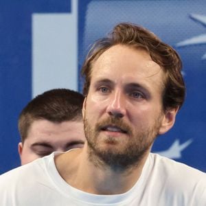 Lucas Pouille (France) lors de la finale au Play In Challenger Lille 2025, ATP 125 Challenger Tour, le 9 février 2025 Laurent Sanson/PsnewZ/Bestimage