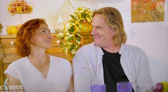 Geraldine et Jérôme toujours en couple au bilan de L'amour est dans le pré. Capture M6