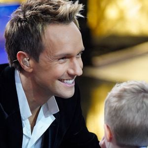 Cyril Féraud lors de la soirée de lancement de la 39ème édition du Téléthon sur France 3 aux Studios du Lendit à Saint-Denis, France, le 5 décembre 2025. © Anne-Sophie Guebey/Bestimage