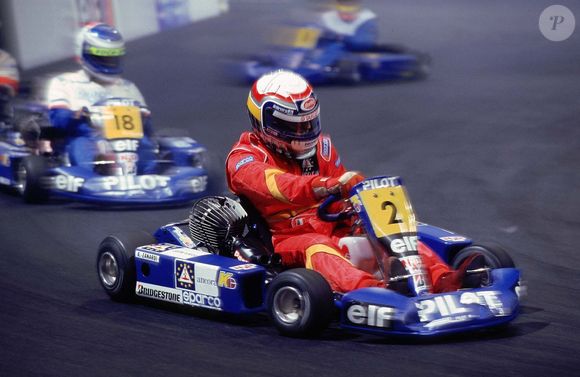 Auto-Karting 1997 - Master Kart Bercy 971130 - Photo : Flamand-Faugere/DPPI Alessandro Zanardi (ITA) - Winner Sunday - Action © Panoramic/Bestimage