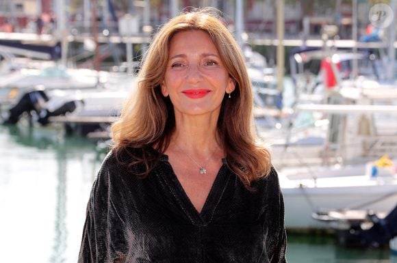 Valérie Karsenti - Photocall du film "Bénie soit Sixtine" lors de la 26ème Edition du Festival de la Fiction de La Rochelle. Le 12 septembre 2024 © Patrick Bernard / Bestimage