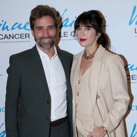 Exclusif - Arnaud Clément et sa compagne Nolwenn Leroy - Dîner de Gala "Vaincre le cancer" au profit de la lutte contre les cancers dans les salons du Cercle de l’Union Interalliée à Paris le 17 Novembre 2024. © Bertrand Rindoff / Bestimage