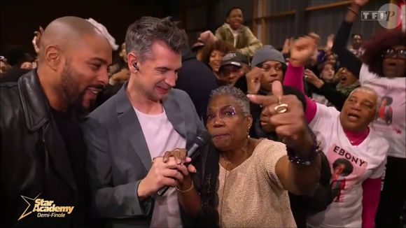 Ebony s'est qualifiée face à Franck lors de la seconde demi-finale de la "Star Academy".