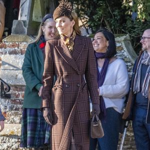 Sandringham, ROYAUME-UNI Les membres de la famille royale britannique assistent à l'office du matin de Noël à l'église St Mary Magdalene le 25 décembre 2025 à Sandringham, Norfolk.



Sur la photo : Catherine, Princesse de Galles (Catherine "Kate" Middleton, princesse de Galles), Kate Middleton