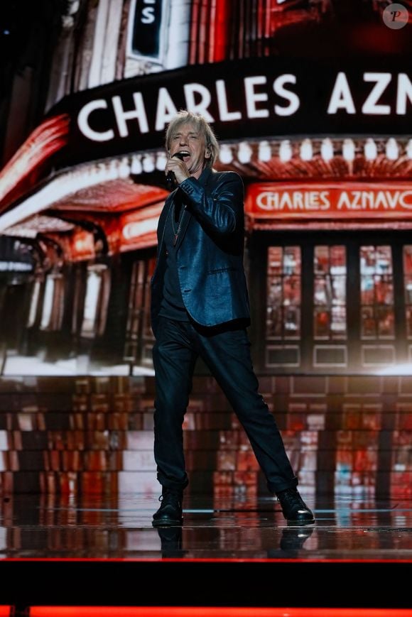 Exclusif - Jean-Louis Aubert - Enregistrement de l'émission "Eternel Aznavour, le concert événement", diffusée le 18 octobre 2024 sur France 3 © Christophe Clovis-Cyril Moreau / Bestimage