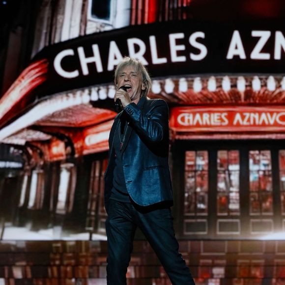 Exclusif - Jean-Louis Aubert - Enregistrement de l'émission "Eternel Aznavour, le concert événement", diffusée le 18 octobre 2024 sur France 3 © Christophe Clovis-Cyril Moreau / Bestimage