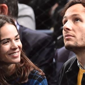 Vianney Bureau (Vianney) et sa compagne Catherine Robert - People lors de la finale du tournoi Rolex Paris Masters 2019 à Paris. © Veeren - Perusseau / Bestimage