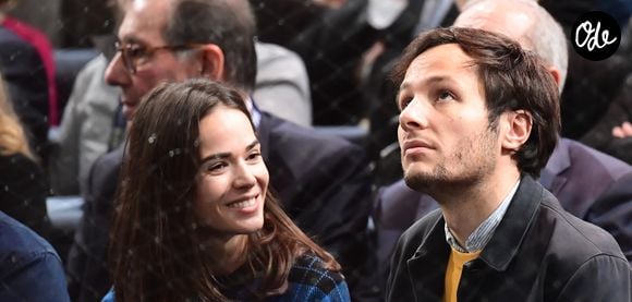 Vianney Bureau (Vianney) et sa compagne Catherine Robert - People lors de la finale du tournoi Rolex Paris Masters 2019 à Paris. © Veeren - Perusseau / Bestimage