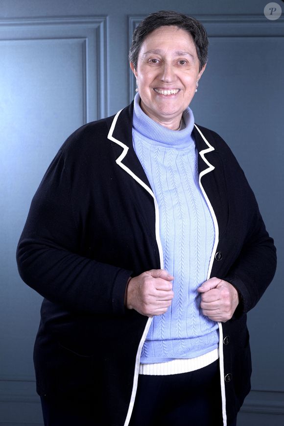 Exclusif - Danielle Moreau lors de l'enregistrement de l'émission "Chez Jordan de Luxe" diffusée sur C8 le 8 janvier 2025.

© Cédric Perrin / Bestimage