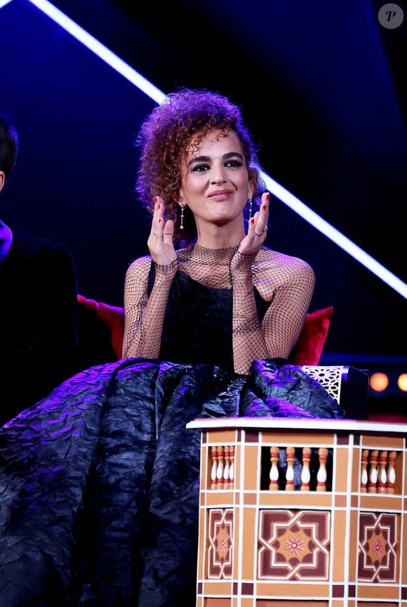 Leïla Slimani lors de la cérémonie d'ouverture, de l'hommage à Mads Mikkelsen et de la projection du film "Hit Man"lpour le 20ème Festival International du Film de Marrakech, Maroc, le 24 novembre 2023. © Dominique Jacovides/Bestimage