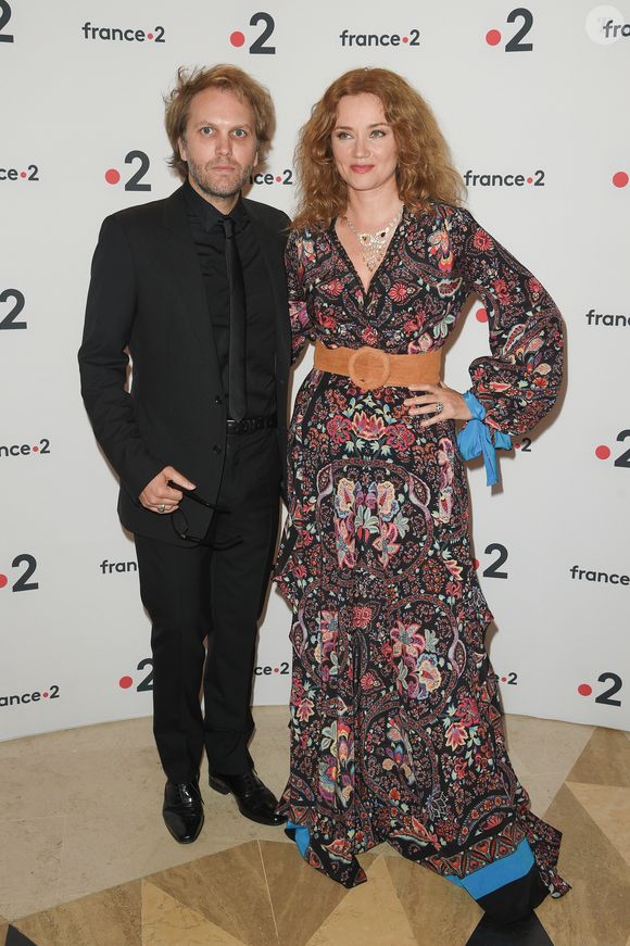 Florian Zeller et sa femme Marine Delterme - 30ème cérémonie des Molières 2018 à la salle Pleyel à Paris, France, le 29 mai 2018. © Coadic Guirec/Bestimage