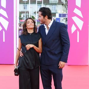 Florence Foresti et son compagnon Alexandre Kominek à la première du film 'Nouvelle Vague' lors du 51éme Festival du cinéma Américain de Deauville le 12 Septembre 2025.

© Denis Guignebourg/Bestimage