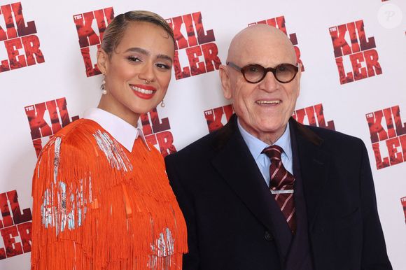 Nathalie Emmanuel et Tcheky Karyo assistent à l'avant-première de " Killer " qui s'est tenue au Pathe Palace à Paris, France, le 21 octobre 2024. Photo par Jerome Dominé/ABACAPRESS.COM