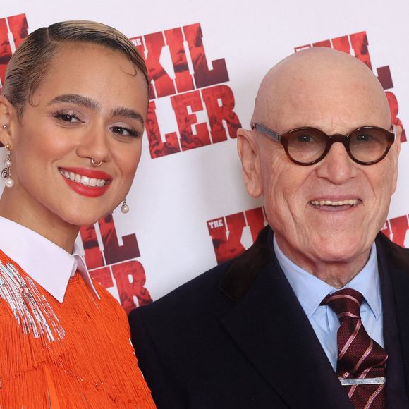 Nathalie Emmanuel et Tcheky Karyo assistent à l'avant-première de " Killer " qui s'est tenue au Pathe Palace à Paris, France, le 21 octobre 2024. Photo par Jerome Dominé/ABACAPRESS.COM