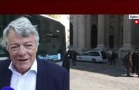Jean-Louis Borloo sur BFMTV pour les funérailles de Nathalie Baye.