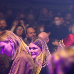 Le prince Albert II de Monaco, La princesse Charlène de Monaco, La princesse Stéphanie de Monaco, Camille Gottlieb lors du spectacle Monaco sous les Etoiles, sous le chapiteau de Fontvieille à Monaco, le 22 décembre 2025. 
© Claudia Albuquerque / Bestimage