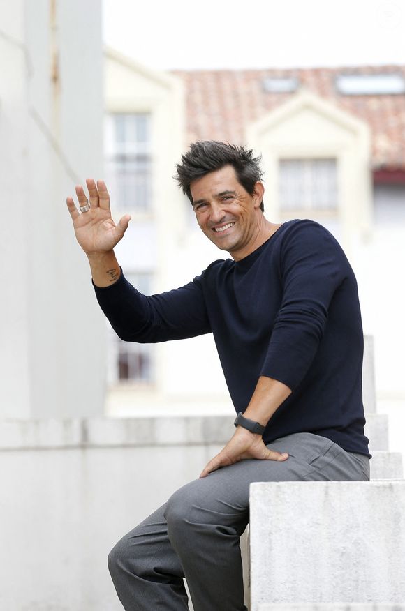 Exclusif - Rendez-vous avec Jean-Pascal Lacoste (Habillé par American Vintage) à Saint-Jean-de-Luz. Le 10 juillet 2020 © Patrick Bernard / Bestimage