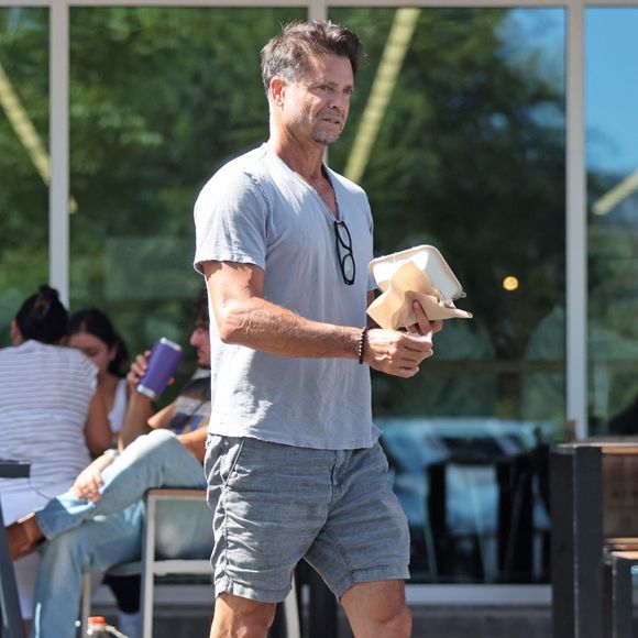 David Charvet à Calabasas, Los Angeles. Backgrid USA / Bestimage