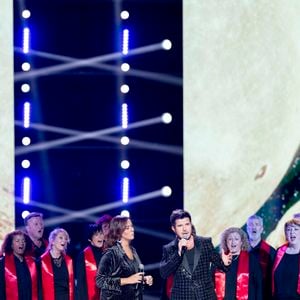 Exclusif - Chimene Badi et Vincent Niclo - Enregistrement de l'émission "La fête de la chanson française" à Paris, présentée par L.Thilleman et A.Manoukian, et diffusée le 20 décembre sur France 3
© Pierre Perusseau / Bestimage